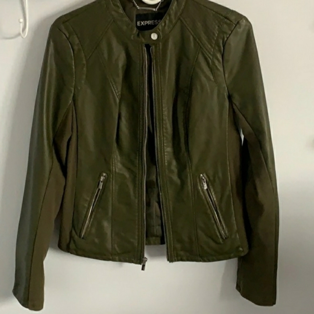 Leather Faux Express Jacket